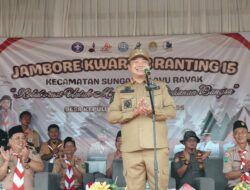 Bupati Ketapang Buka Jambore Ranting III Sungai Melayu Rayak