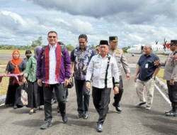 Wabup Kapuas Hulu Sambut Kehadiran Irjen Pol Chaidir di Perbatasan