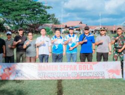 Wabup Sekadau Buka Turnamen Sepak Bola HUT ke-80 RI, 66 Klub Ikut Bertanding